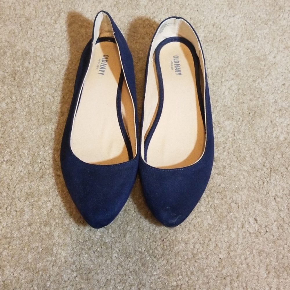 Blue flats